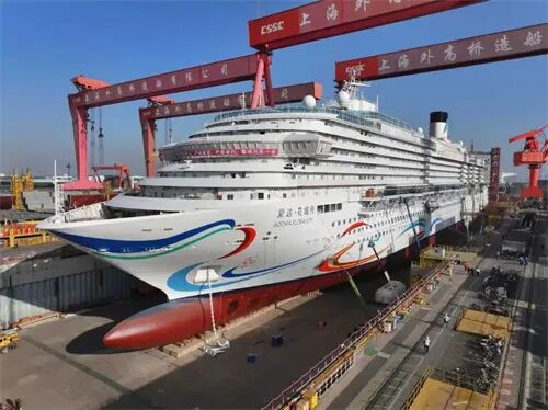 年底交付!第二艘国产大型邮轮即将出坞 新闻