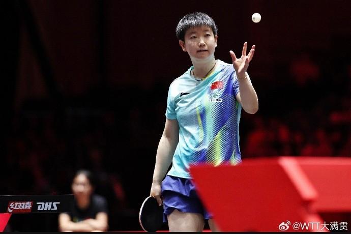 孙颖莎4-2战胜早田希娜,对后者18连胜晋级新加坡大满贯四强 新闻