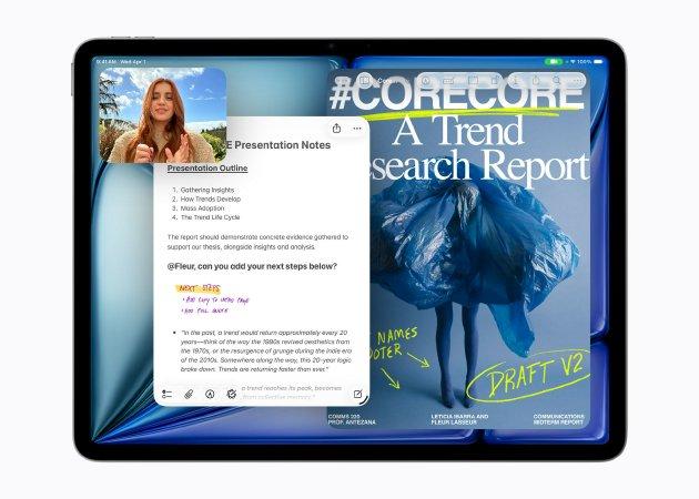 M4芯片加持新一代iPad Air；性能强劲升级，AI体验全面融入。