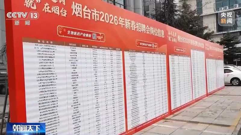 视频丨今年“春风行动”已举办2.2万场招聘活动 哪些岗位需求旺盛? 新闻