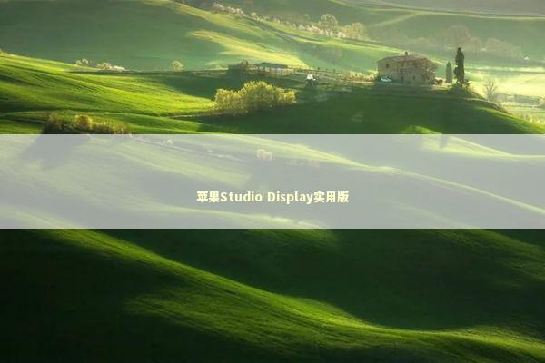 苹果Studio Display实用版 苹果Studio Display实用版 新闻