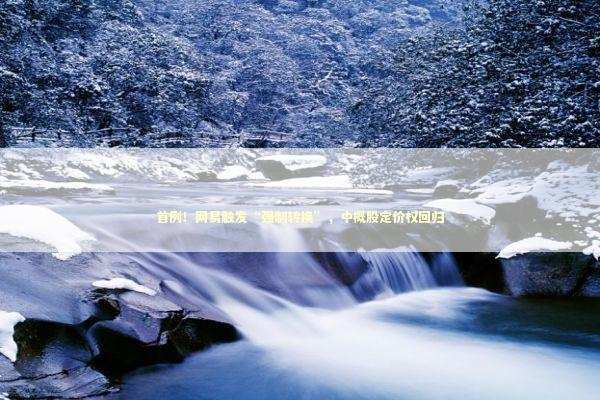 首例!网易触发“强制转换”,中概股定价权回归 首例!网易触发“强制转换”,中概股定价权回归 新闻